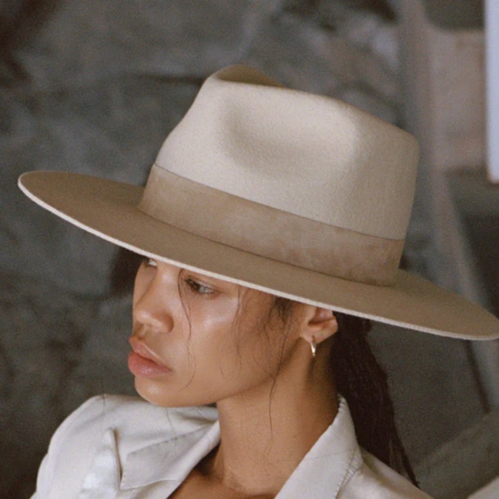Lack Of Color Cream Tan Fedora